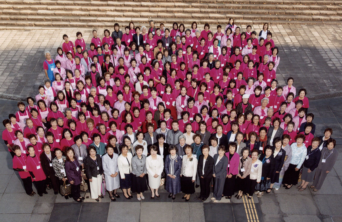 全国食生活改善推進員協議会集合写真