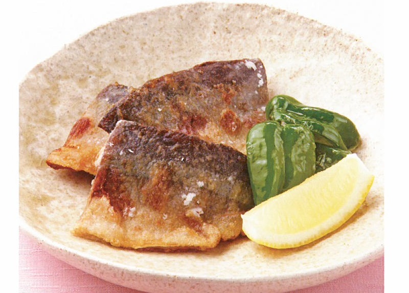 さんまの辛子揚げ