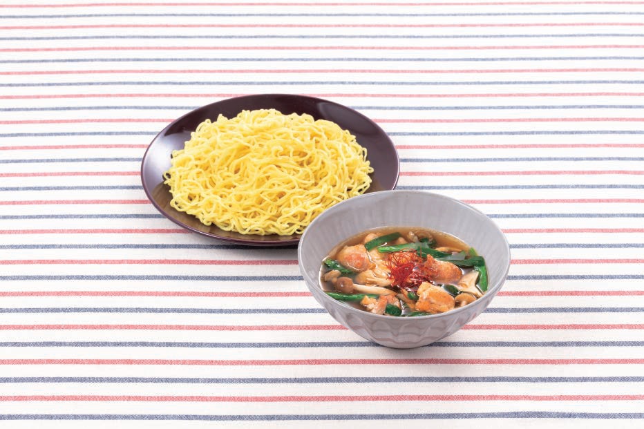 鶏にらつけ麺